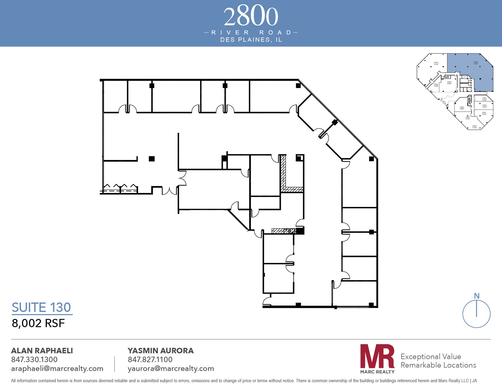 2800 S River Rd, Des Plaines, IL à louer Plan d’étage– Image 1 sur 1