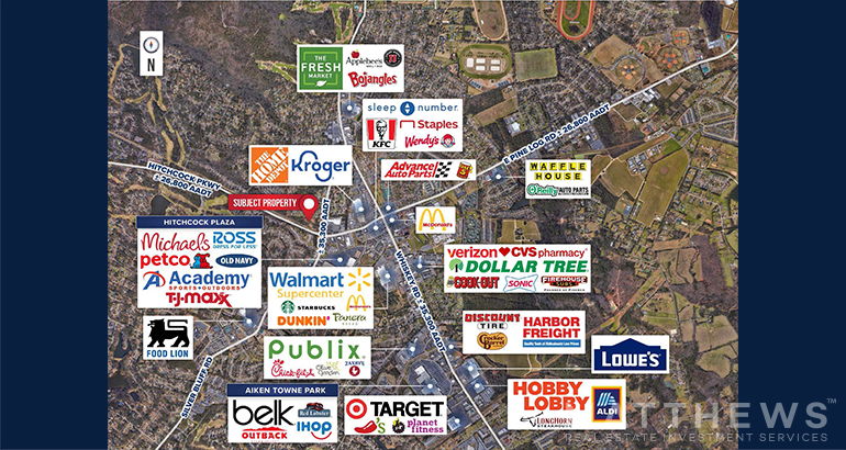 312 Silver Bluff Rd, Aiken, SC à louer - Photo de l’immeuble – Image 1 sur 4