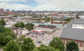 1201-1203 Bush St, Baltimore, MD - Vue aérienne vue de carte