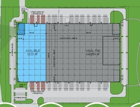 9605 136th Ave, Kenosha, WI à louer Plan de site– Image 2 sur 2