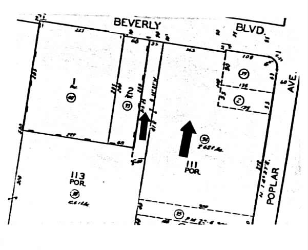 101 E Beverly Blvd, Montebello, CA à louer - Plan cadastral – Image 3 sur 3