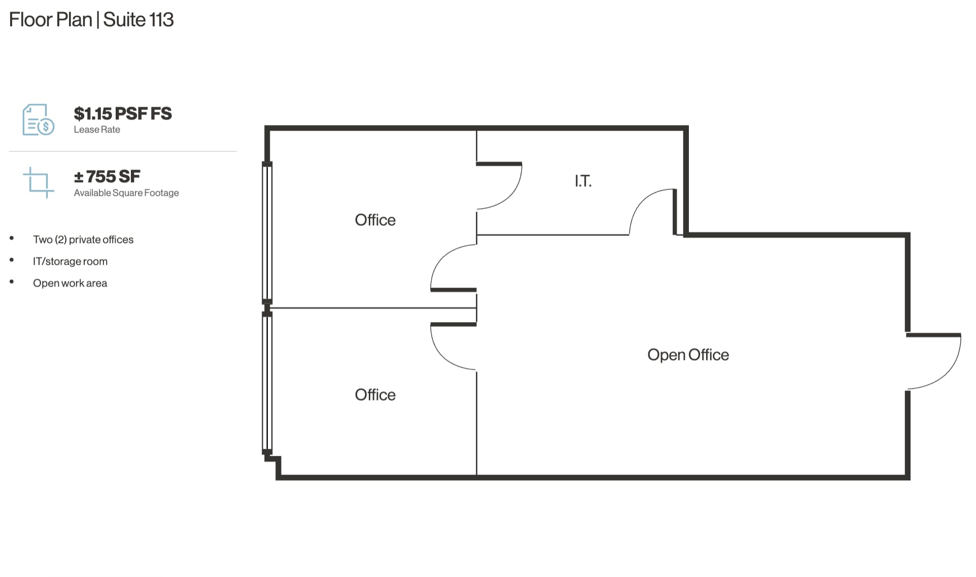 3100 Mill St, Reno, NV à louer Plan d’étage– Image 1 sur 1