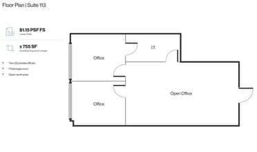 3100 Mill St, Reno, NV à louer Plan d’étage– Image 1 sur 1