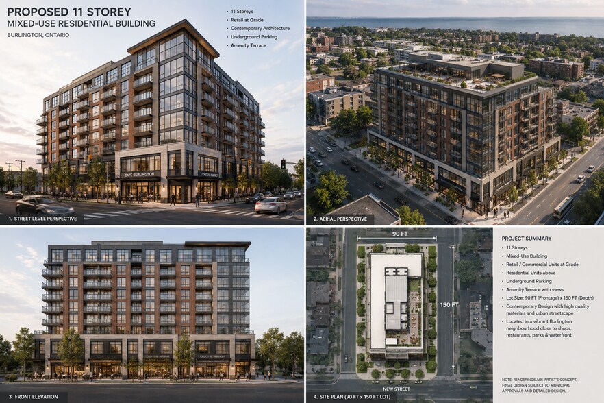 1016 Waterdown Rd, Burlington, ON à vendre - Photo de l’immeuble – Image 2 sur 2
