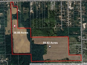 0000 E Atherton / Vassar Rd, Burton, MI - VUE AÉRIENNE  vue de carte