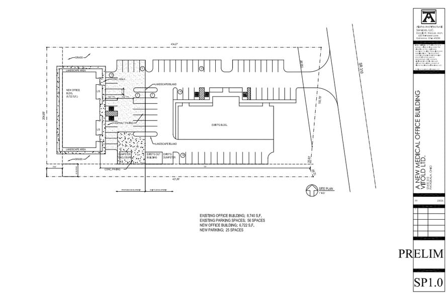 8200 Hazelton Etna Rd SW, Pataskala, OH à louer - Plan de site – Image 2 sur 2