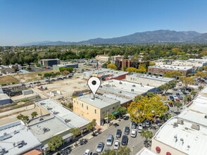 135 N 2nd Ave, Upland, CA - VUE AÉRIENNE  vue de carte