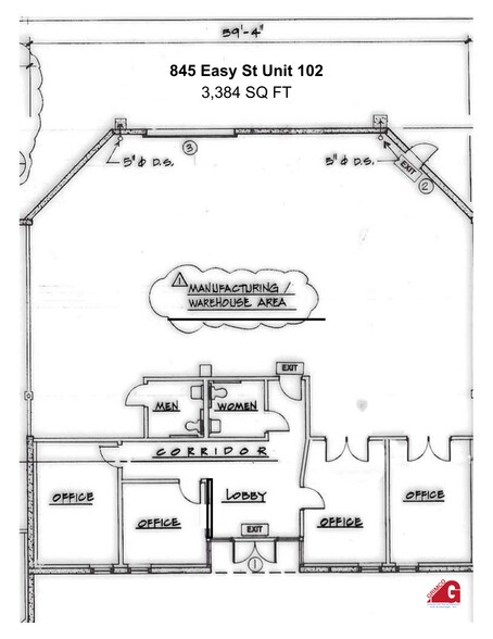 845 E Easy St, Simi Valley, CA à louer - Plan d’étage – Image 3 sur 15