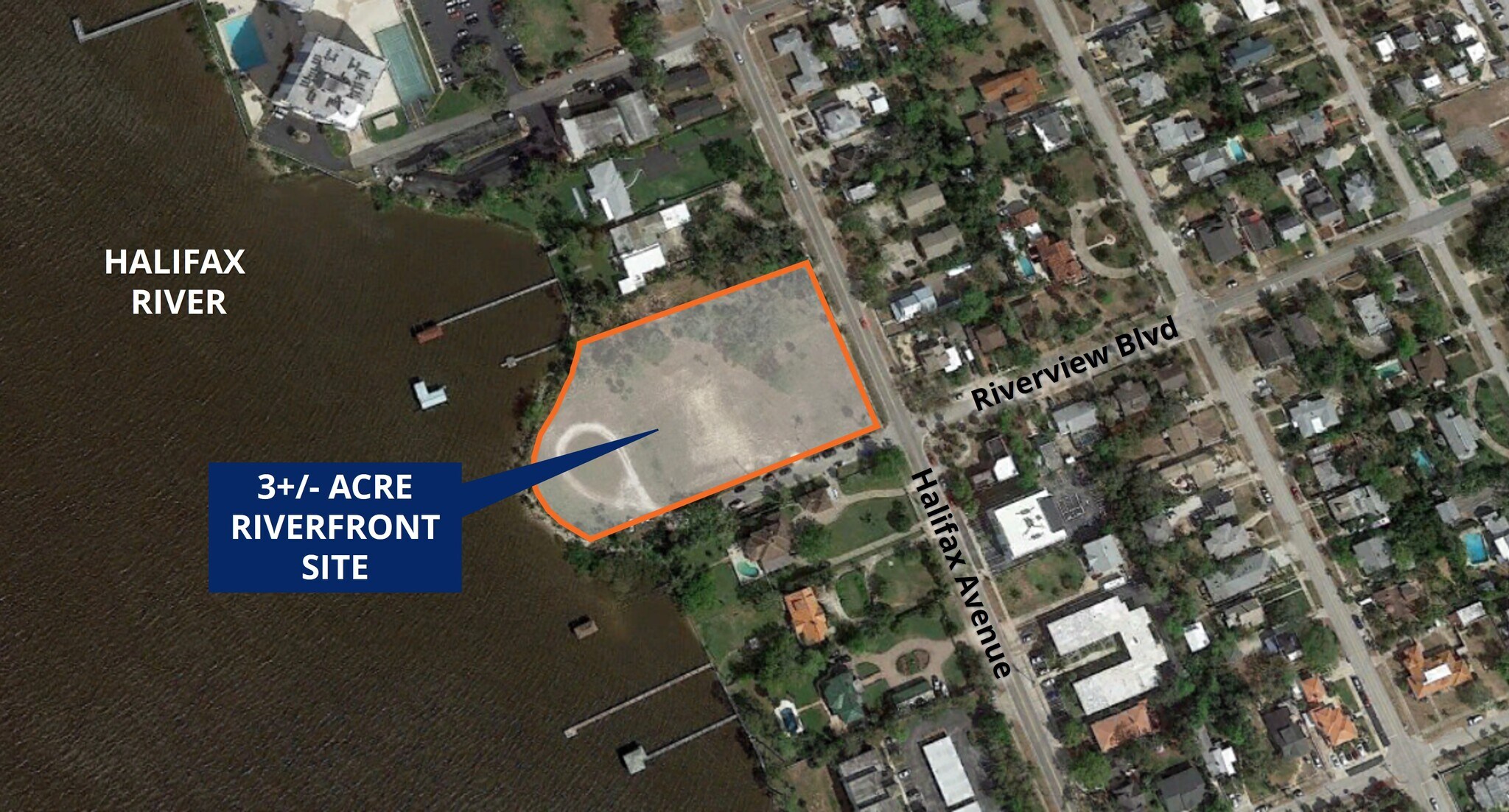 801 N Halifax Ave, Daytona Beach, FL à vendre Aérien– Image 1 sur 7