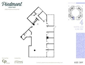 3495 Piedmont Rd NE, Atlanta, GA à louer Plan d’étage– Image 1 sur 1