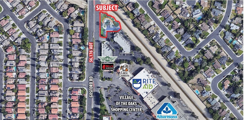 3650 Gosford Rd, Bakersfield, CA à louer - Photo de l’immeuble – Image 1 sur 3