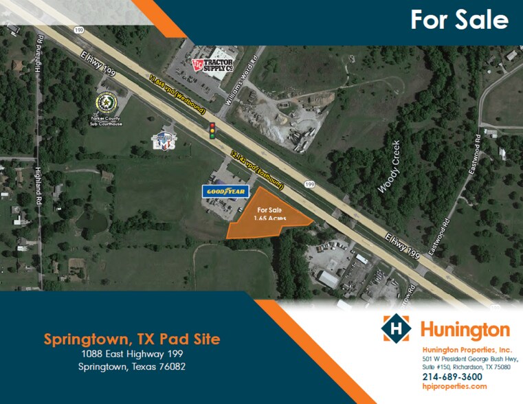 1088 E Highway 199, Springtown, TX à vendre - Photo de l’immeuble – Image 1 sur 1