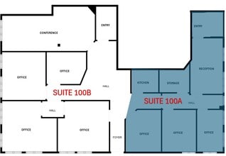 710 Cedar Lake Blvd, Oklahoma City, OK à louer Plan d’étage– Image 1 sur 1