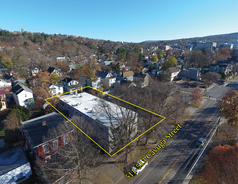 511-513 N Cayuga St, Ithaca, NY à vendre - Photo principale – Image 1 sur 28