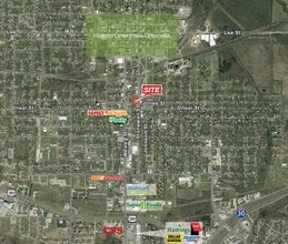 2602-2606 Jones St, Greenville, TX - Vue aérienne vue de carte