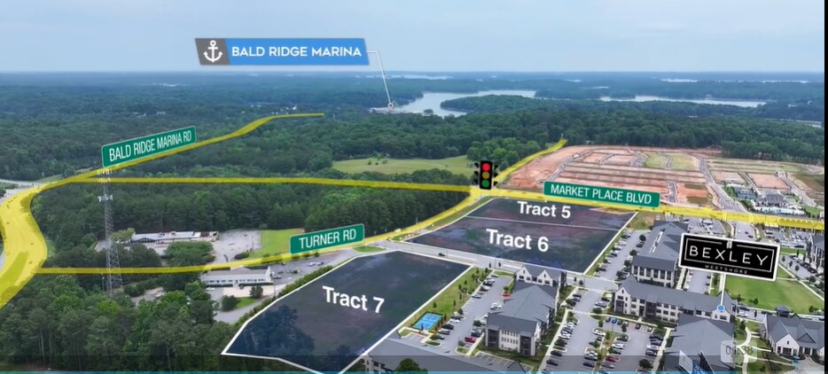 Turner Road, Cumming, GA à vendre - Aérien – Image 3 sur 16