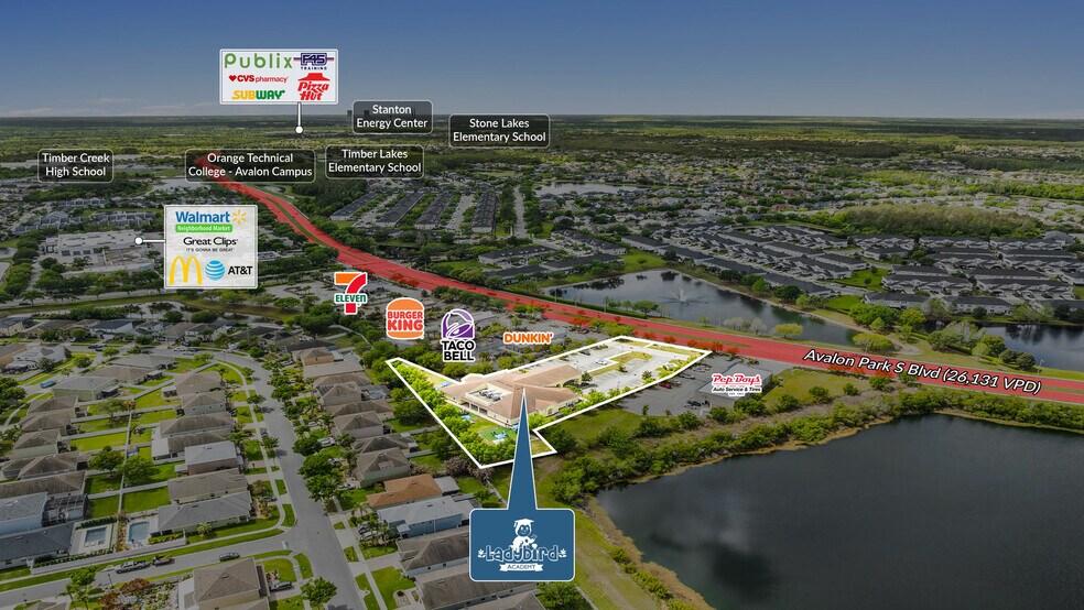 357 S Avalon Park Blvd, Orlando, FL à vendre - Photo de l’immeuble – Image 3 sur 5