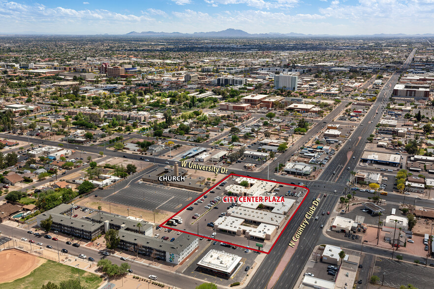 423 N Country Club Dr, Mesa, AZ à vendre - Aérien – Image 2 sur 7