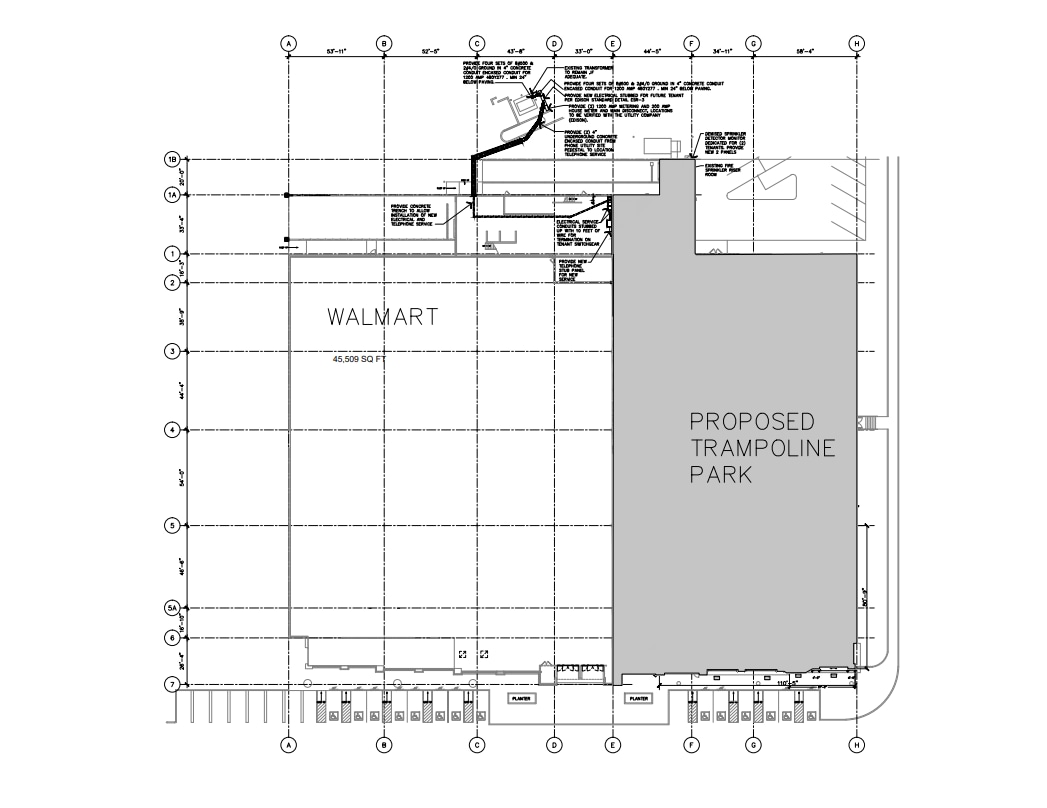 859-869 W Florida Ave, Hemet, CA à louer Plan d’étage– Image 1 sur 1