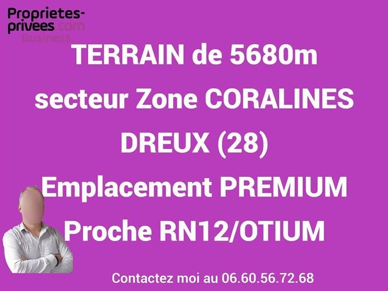 Terrain dans Dreux à vendre - Photo de l’immeuble – Image 1 sur 4
