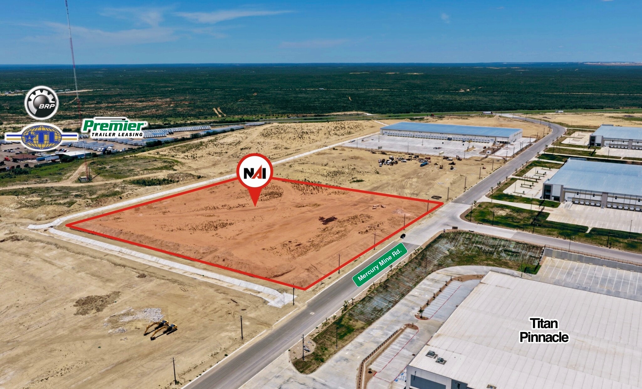 970 Mercury Mine Rd, Laredo, TX à vendre Aérien– Image 1 sur 9