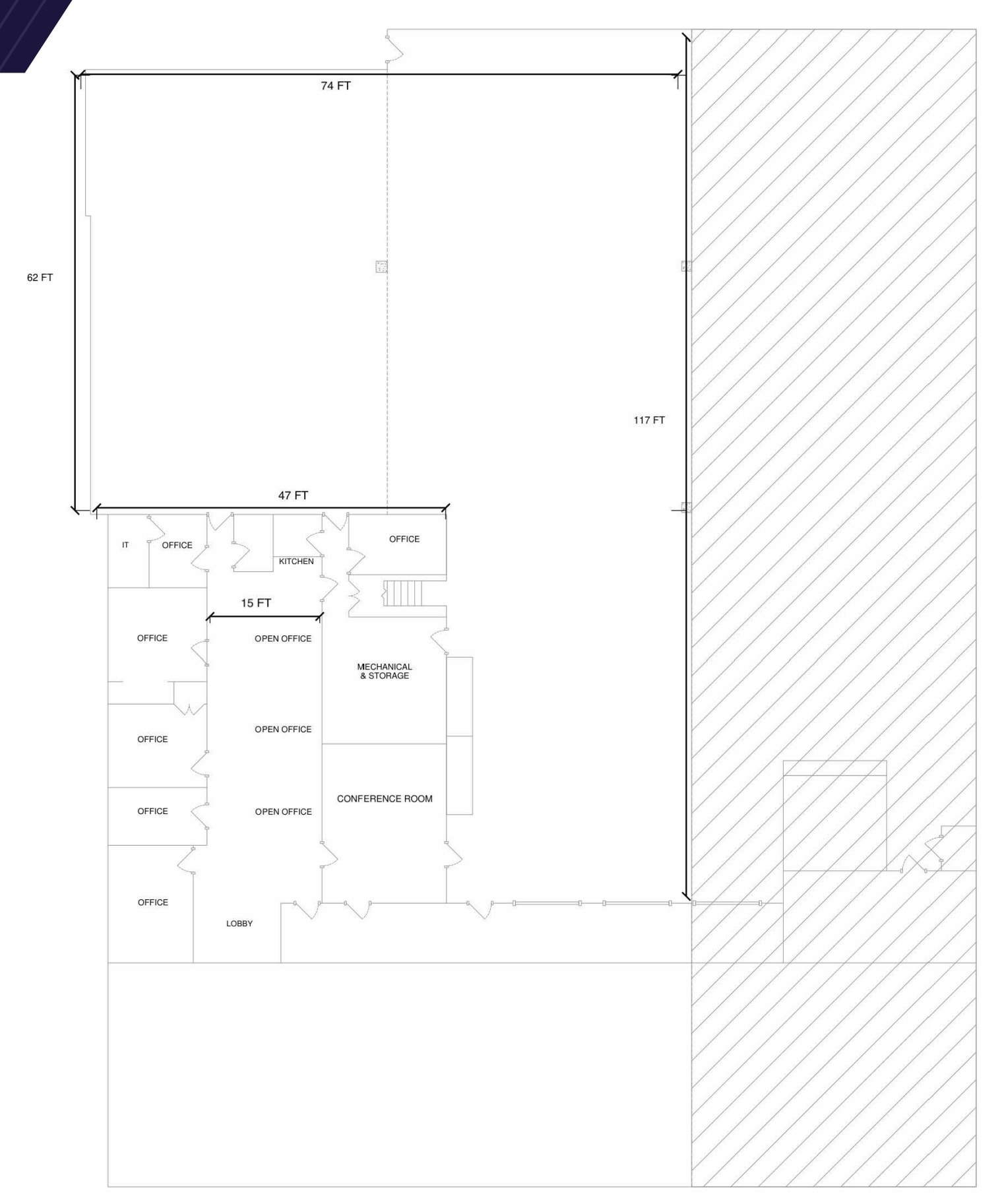 1600 Belleville St, Richmond, VA à louer Plan d’étage– Image 1 sur 4