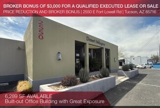 Plus de détails pour 2550 E Fort Lowell Rd, Tucson, AZ - Bureau à vendre
