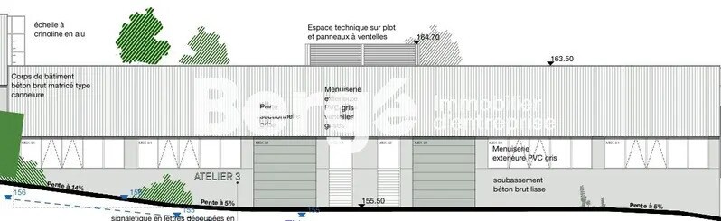 Industriel/Logistique dans Mouans-Sartoux à louer Photo de l’immeuble– Image 1 sur 6