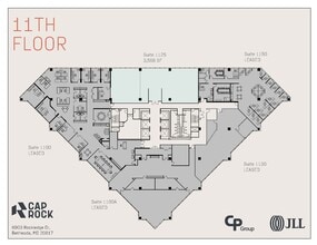 6903 Rockledge Dr, Bethesda, MD à louer Plan d’étage– Image 1 sur 1