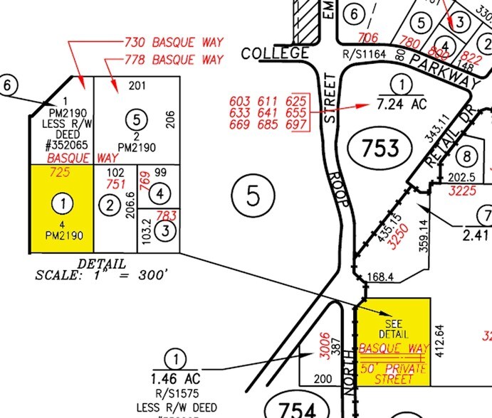 725 Basque Way, Carson City, NV à louer - Plan cadastral – Image 2 sur 3