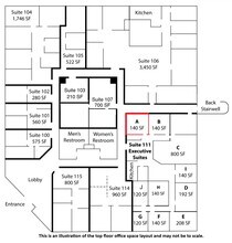 7950 S Lincoln St, Littleton, CO à louer Plan d’étage– Image 1 sur 1