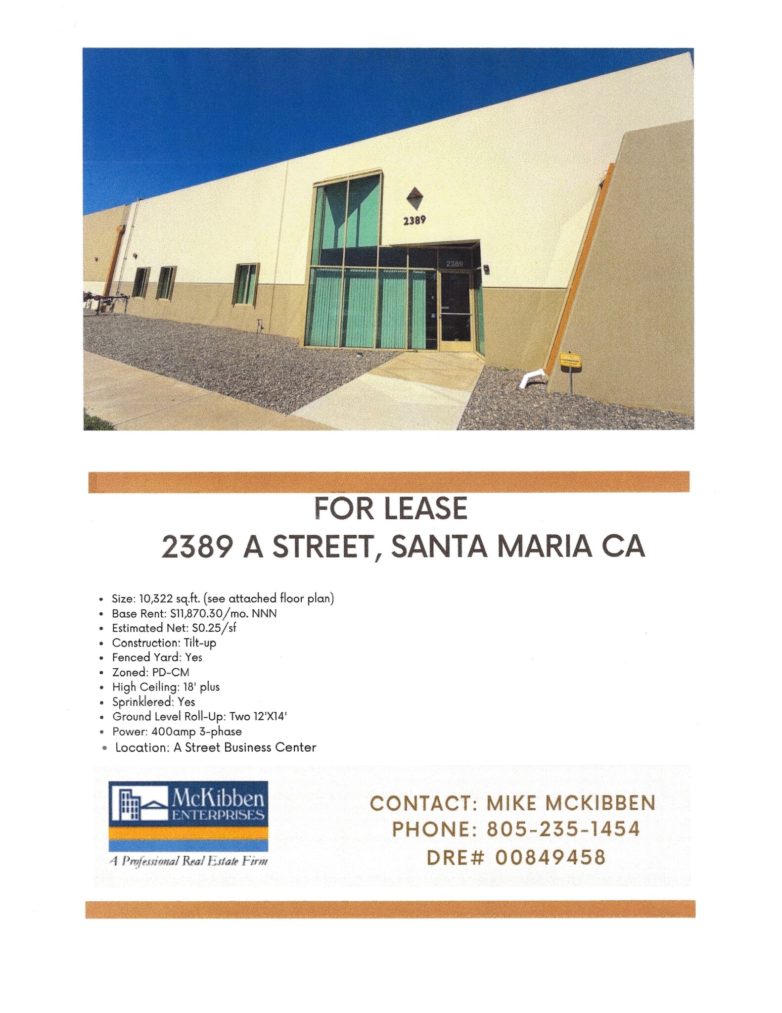 2389 A St, Santa Maria, CA à louer Photo de l’immeuble– Image 1 sur 2