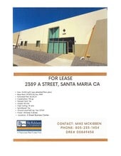 2389 A St, Santa Maria, CA à louer Photo de l’immeuble– Image 1 sur 2