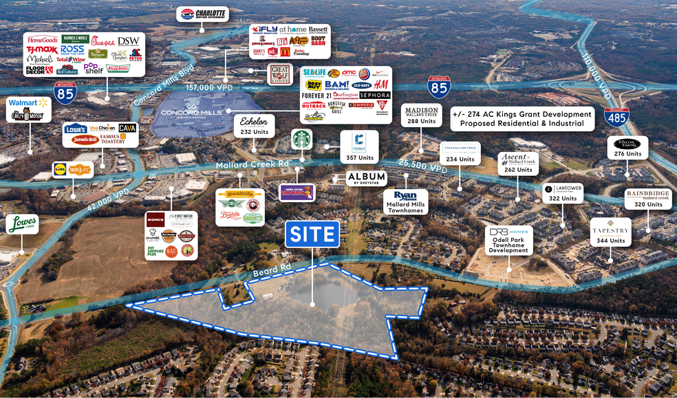 3501 Beard Rd, Charlotte, NC à vendre - Photo de l’immeuble – Image 2 sur 5