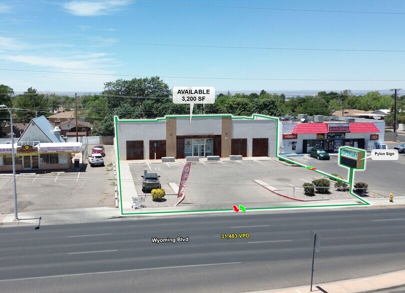 2621 Wyoming Blvd NE, Albuquerque, NM à vendre - Photo de l’immeuble – Image 1 sur 2