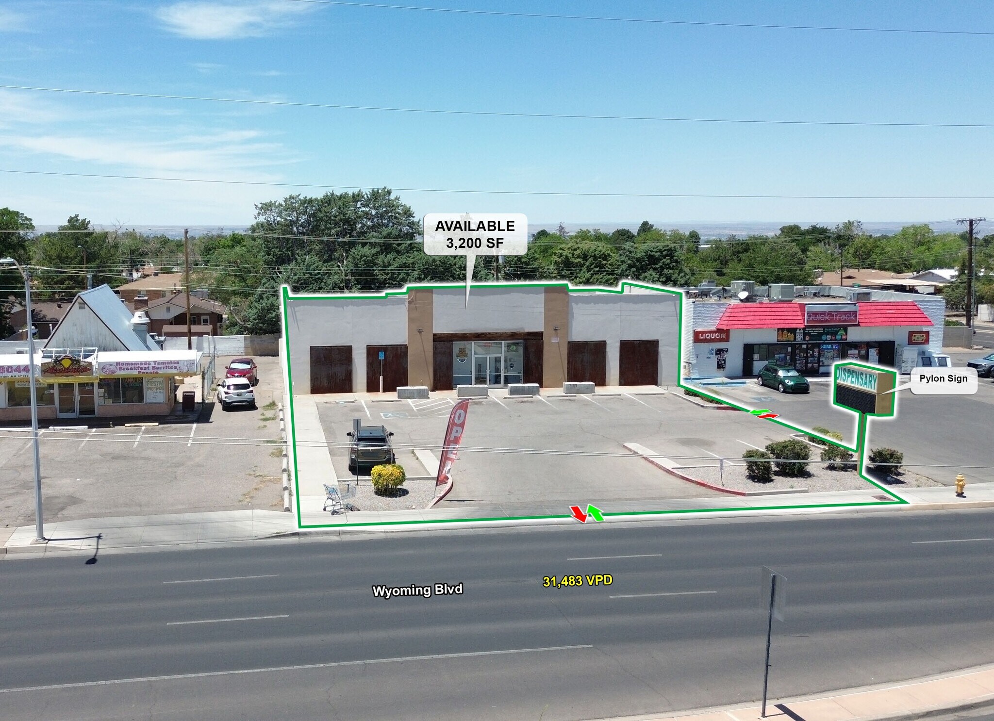 2621 Wyoming Blvd NE, Albuquerque, NM à vendre Photo de l’immeuble– Image 1 sur 3