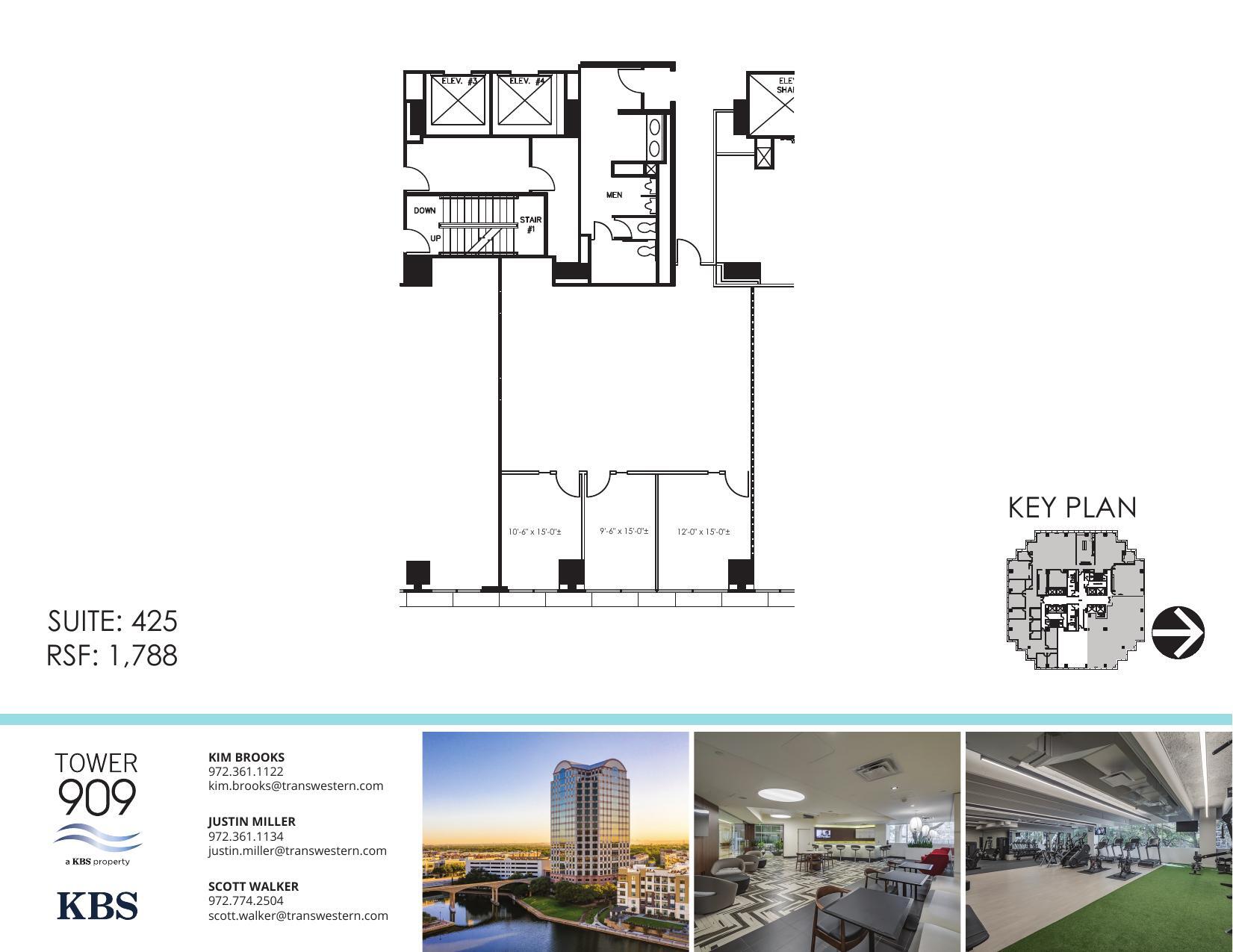 909 Lake Carolyn Pky, Irving, TX à louer Plan d’étage– Image 1 sur 1