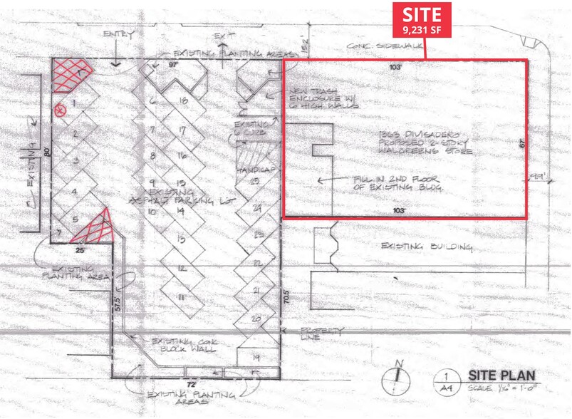 2107 Ofarrell St, San Francisco, CA à louer - Plan de site – Image 3 sur 8