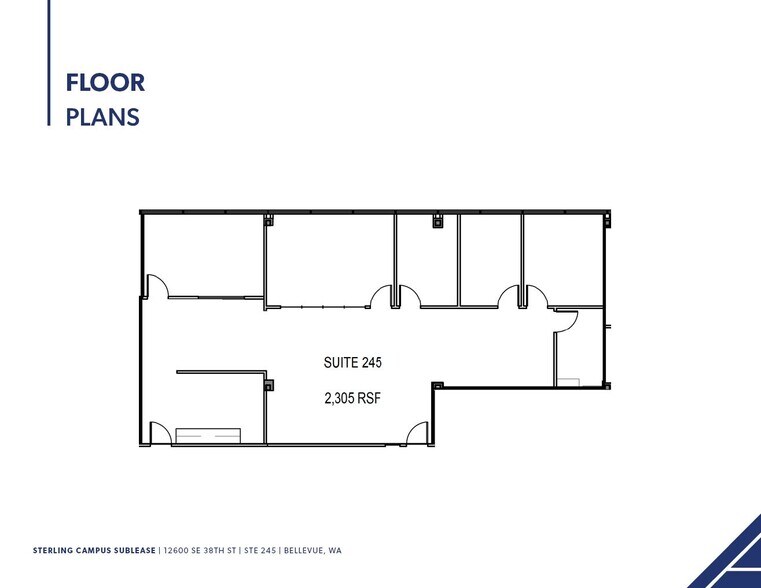 12600 SE 38th St, Bellevue, WA à louer - Plan d’étage – Image 2 sur 4