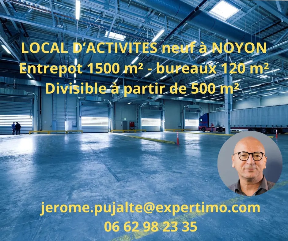 Local d’activités dans Noyon à louer Photo de l’immeuble– Image 1 sur 2
