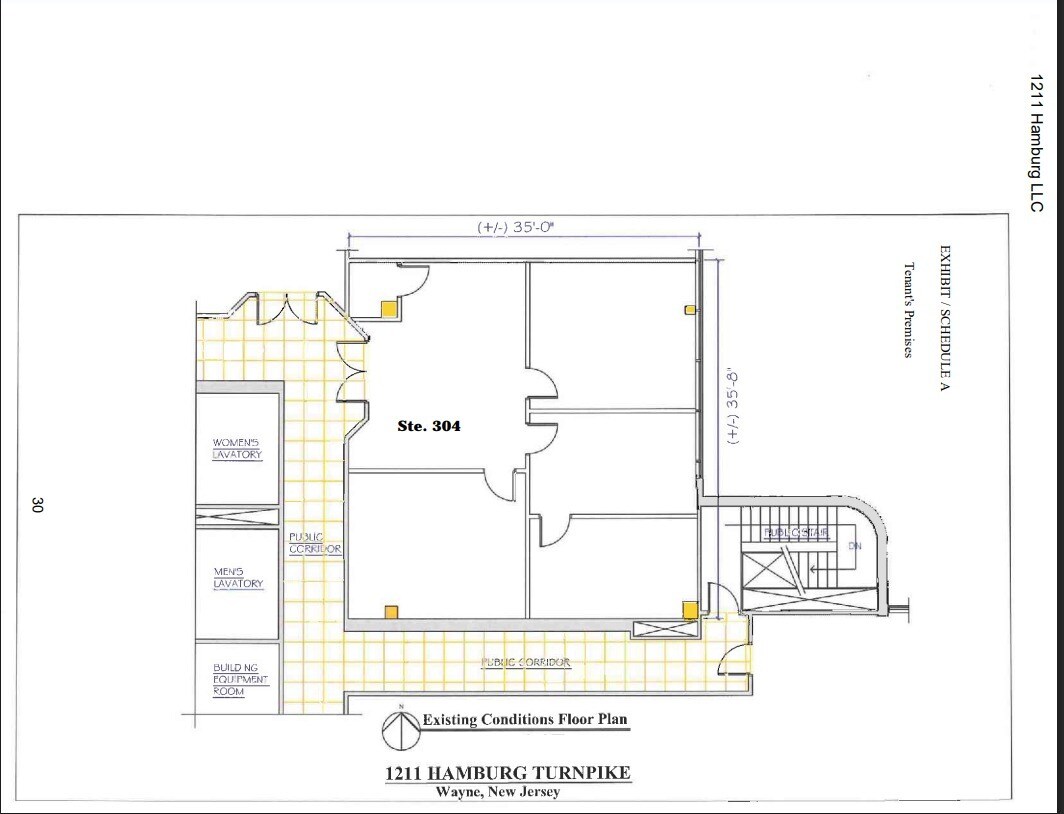 1211 Hamburg Tpke, Wayne, NJ à louer Plan d’étage– Image 1 sur 1
