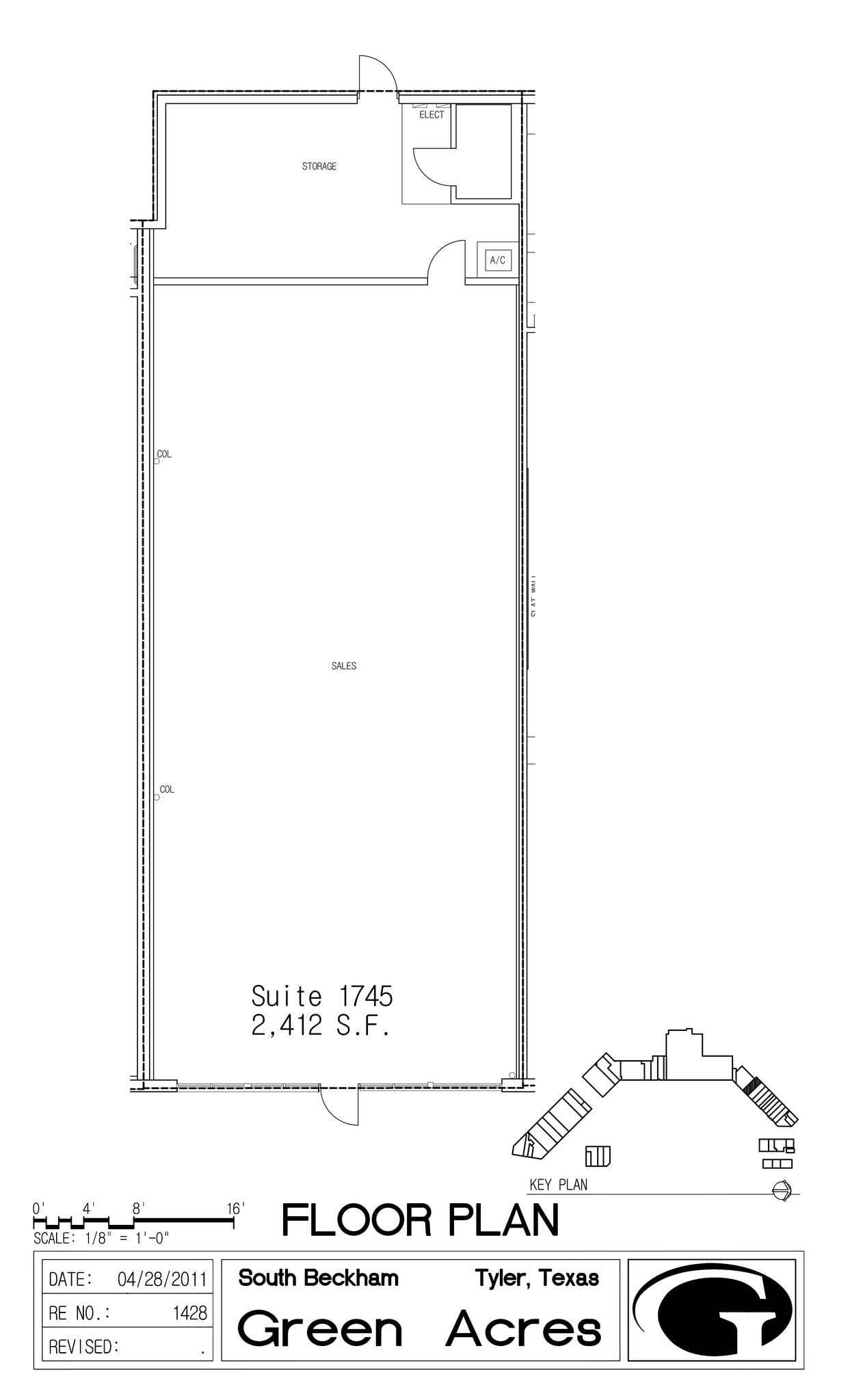 1700-1880 Troup Hwy, Tyler, TX à louer Plan de site– Image 1 sur 1