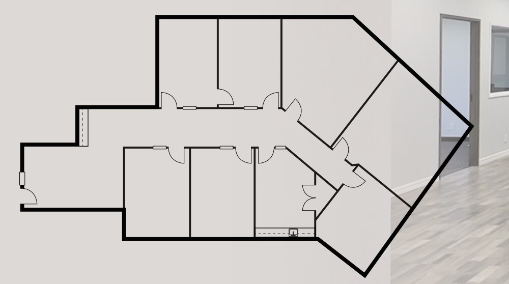 129 W Wilson St, Costa Mesa, CA à louer Plan d’étage– Image 1 sur 7