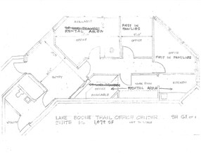 4601 Lake Boone Trl, Raleigh, NC à louer Plan d’étage– Image 1 sur 1