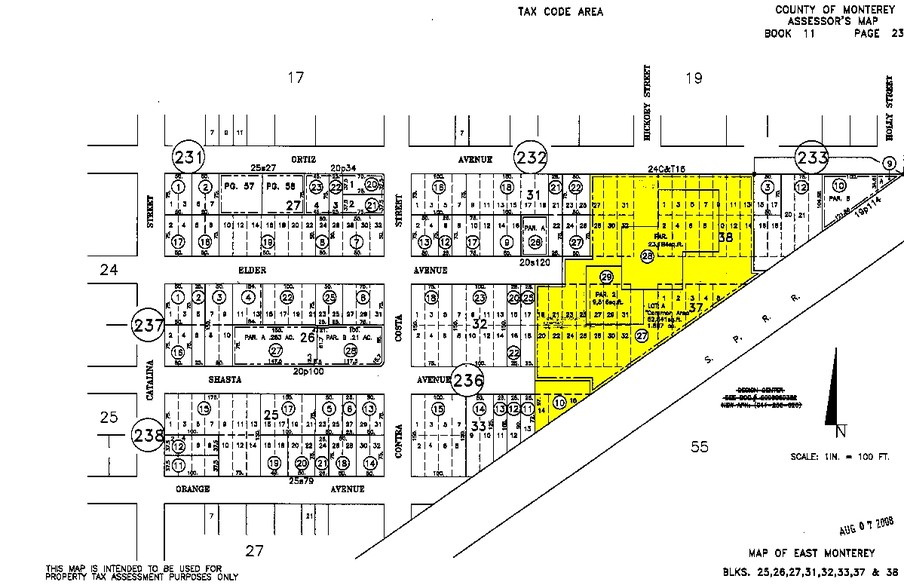 600 Ortiz Ave, Sand City, CA à louer - Plan cadastral – Image 2 sur 12