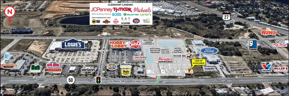 1225 E Highway 50, Clermont, FL à louer - Aérien – Image 3 sur 5
