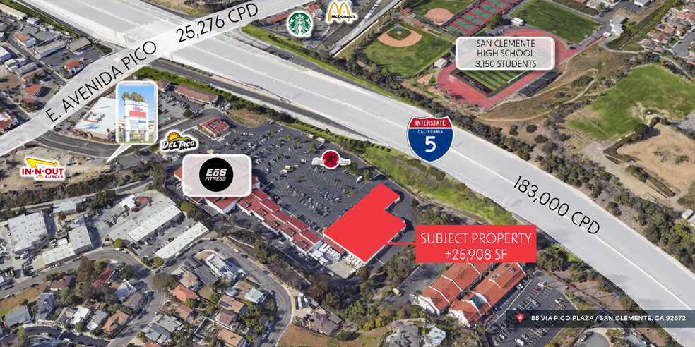 85 Via Pico Plz, San Clemente, CA à louer - Photo de l’immeuble – Image 1 sur 6