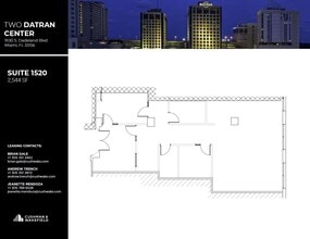 9130 S Dadeland Blvd, Miami, FL à louer Plan d’étage– Image 1 sur 1