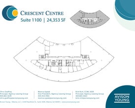 100 Crescent Center Pkwy, Tucker, GA à louer Plan d’étage– Image 1 sur 1