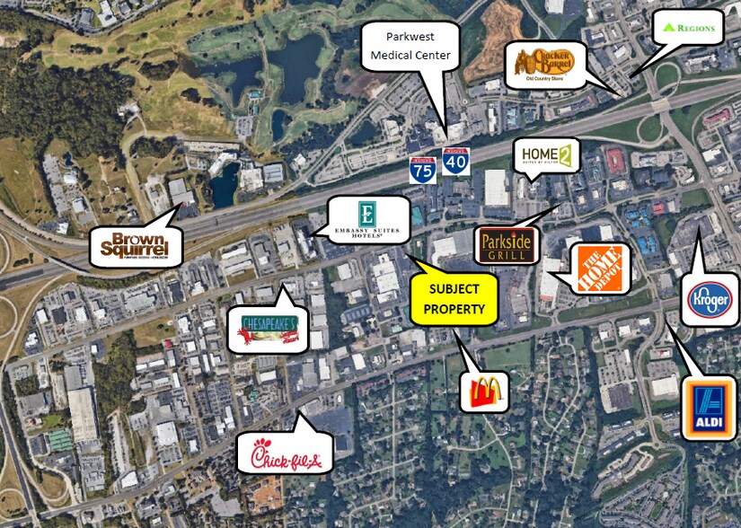 505 N Peters Rd, Knoxville, TN à vendre - Photo de l’immeuble – Image 3 sur 4